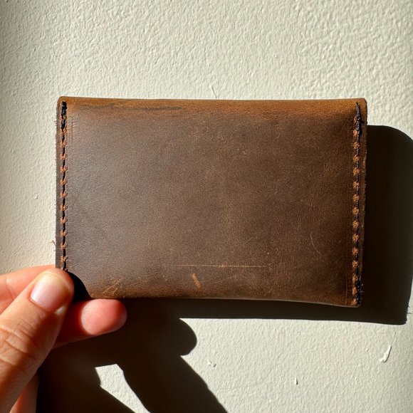 Portland Leather Goods Mini Envelope Wallet in Canyon - Picture 8 of 9